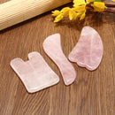 Natural Gua Sha Guasha Facial Scraping Manual Massage Tool Quartz Jade Board Massager