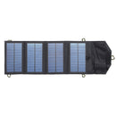 IPRee 5V 7W Portable Solar Panel Outdoor Travel Emergency Foldable Charger Power Bank With USB Port