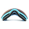 Winter Unisex Anti Fog Blue Dual Len Motor Bike Racing Outdooors Snowboard Ski Goggles