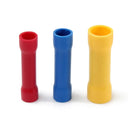 150Pcs 0.5-6.0mm Insulated Butt Wire Connector Crimp Terminal 10-22AWG PVC Kit