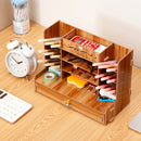 Creative Desk Stationery Box Rack Container Pencil Pen Holder Storage Multifunctional Home/Office Desktop Display DIY Organizer