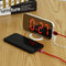 Dual USB Charger Digital LED Mirror Display Alarm Clock