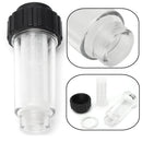 High Pressure Washer Universal Transparent Plastic Filter Priming Pump Assembly