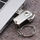 32GB USB2.0 Flash Drive with Micro USB and Type-C OTG Adapter