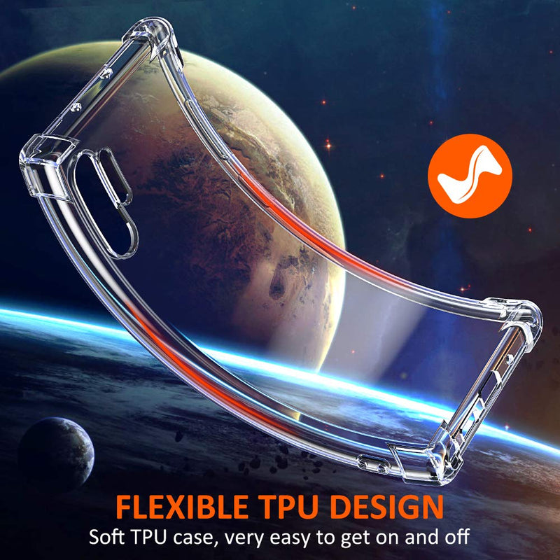 Bakeey Air Cushion Corners Shockproof Soft TPU Protective Case For Samsung Galaxy Note 10+/Note 10 Plus (5G)