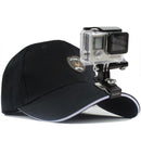 TELESIN Aluminum Backpack Clip Cap Hat Clip Stand with Mount for GoPro Hero/Session SJCAM Yi Camera