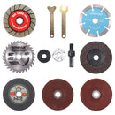 23Pcs Wood Metal Cutting Replacement Accessories Set For Variable Angle Grinder Hand Drills