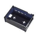 Black DIY Acrylic Case Box Shell with Screw and Silver Big Copper Aluminum Heatsink for 3.5 Inch TFT Screen Raspberry Pi 4B