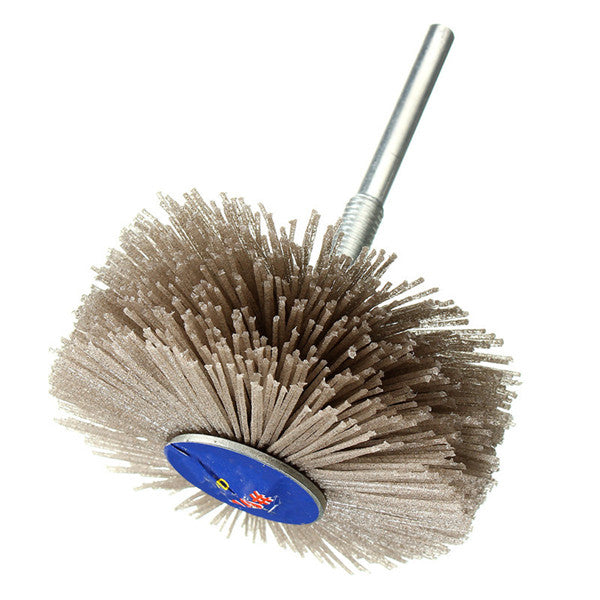 80-600 Grit Abrasive Nylon Wheel Brush Wood Working Polishing Grindering Wheel
