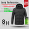 Electric USB Heating Coats Vest Jacket 4 Heating Pads Cloth Body Warmer Abdomen Neck Back Men Women