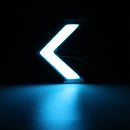 Multi-color LED COB Arrow Panels Car Side Mirror Turn Signal Indicator Light