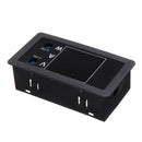 DC0-100V 10A DC Voltmeter and Ammeter Digital Dual Display 4-digit High Precision Power Meter Red-Green-Blue