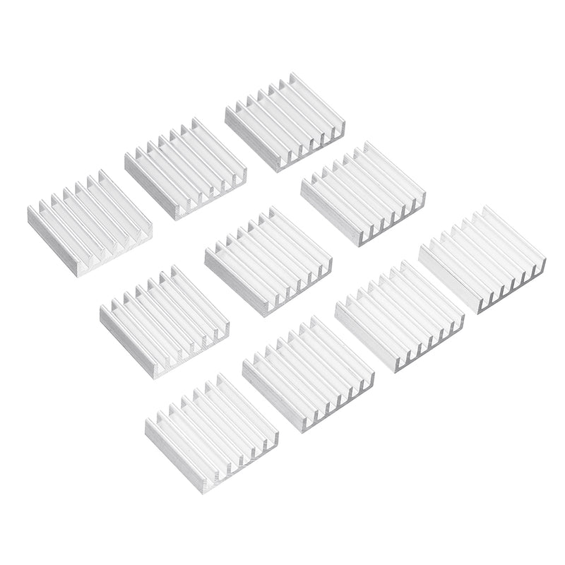 50Pcs 14x14x4mm Aluminum Radiator Chip Heat Sink