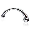 Stainless Steel Handheld Full Body Manual Massager Wand G-point Stimulate Massage