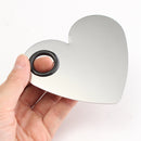 Heart-shaped Nail Art Dish Mixing Color Palette Spatula Makeup Cosmetic Blending Tools Manicure
