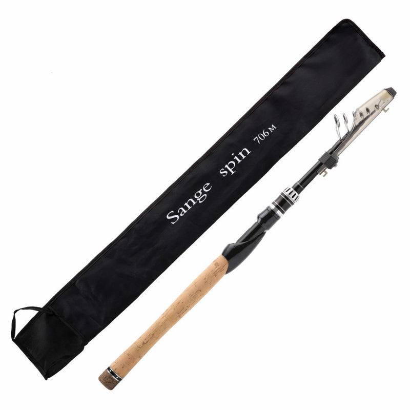 SeaKnight Sange 706M 806M Telescopic Lure Fishing Rod Spinning 2.1M/2.4M Medium Power Rod6 Sections