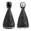6 Speed MT Gear Stick Shift Knob with Dust Boot Cover For Ford Focus 2005-2012