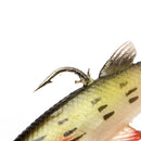 ZANLURE 5Pcs/Set 8.5cm 14g Soft Silicone Minnow Bait Lead Head Fishing Lure Tackle Sharp Hook