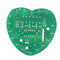 LED Light Control Music Heart-shaped DIY LED Flash Light Kit Eelectronic Production Kits