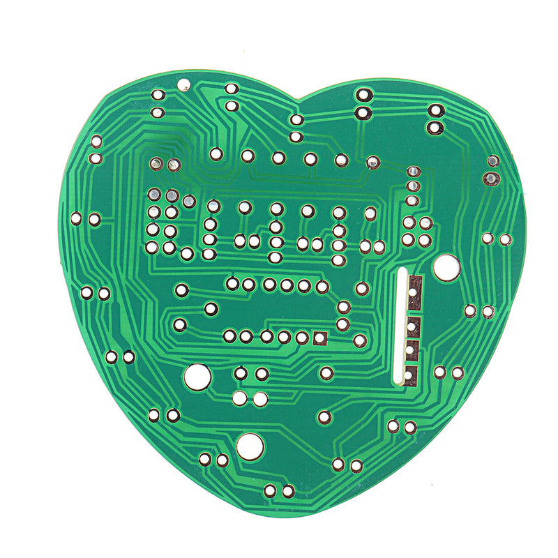 LED Light Control Music Heart-shaped DIY LED Flash Light Kit Eelectronic Production Kits
