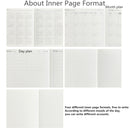 The Starry Night Planner Diary Scheduler School Study Notebook Journal Book Plan Journal Book