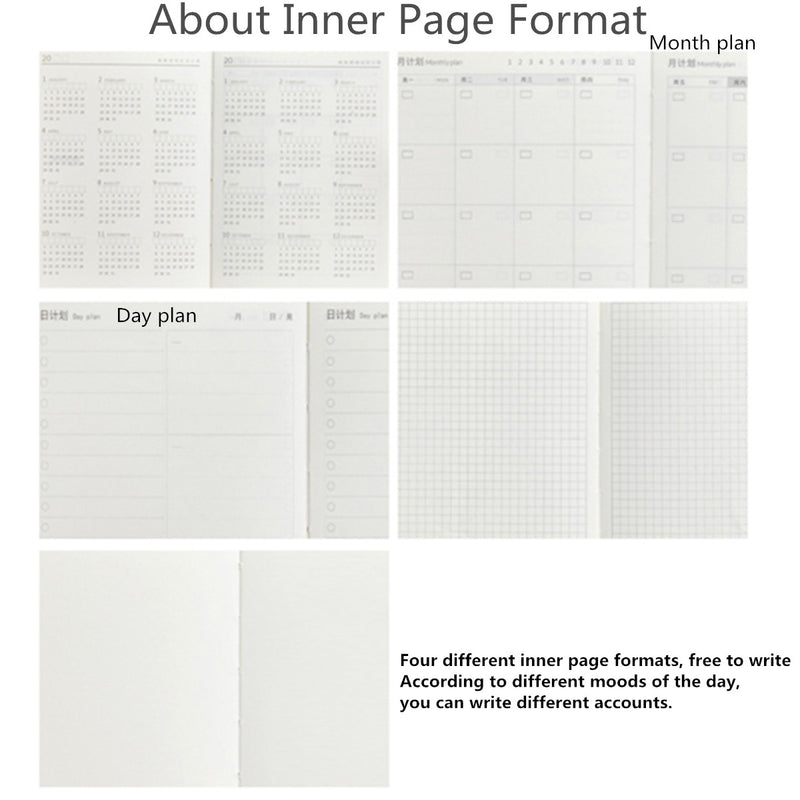 The Starry Night Planner Diary Scheduler School Study Notebook Journal Book Plan Journal Book