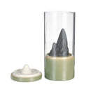 Backflow Incense Burner Censer Ceramic Glass Cup Dragon Home Decor