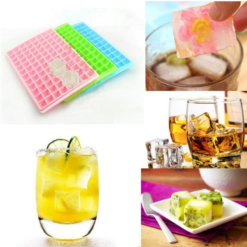 60 Holes Ice Tray Ice Cube Mold Jelly Ice Cub Box Mould Multifunction Refrigerator Accessories