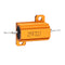 RX24 25W 3R 3RJ Metal Aluminum Case High Power Resistor Golden Metal Shell Case Heatsink Resistance Resistor