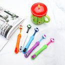 3 Sided Pet Dog Cat Health Cleaning Care Tool Toothbrush