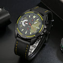 STRYVE S1001 Fashion Chrono Time Date Display Stopwatch Men Sport Quartz Watch