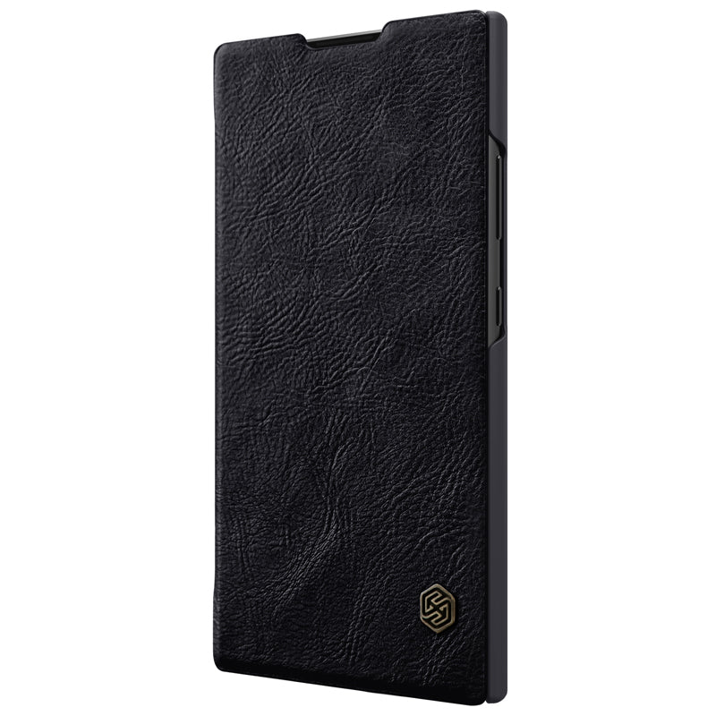 NILLKIN Flip Shockproof Card Slots Holder Full Cover PU Leather PC Protective Case for Sony Xperia L2