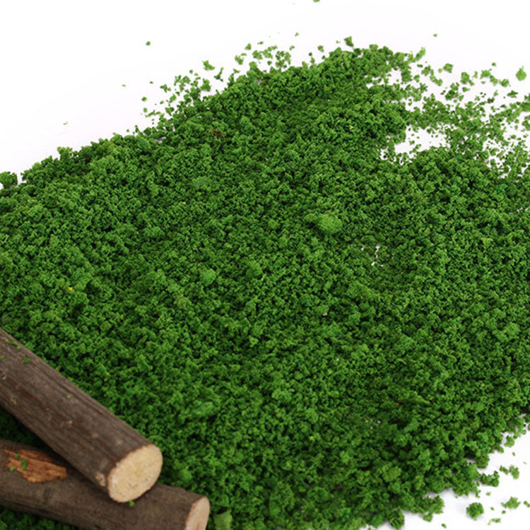 DIY Handmade Building Model Material Grass Tree Sponge Powder Green Pollen
