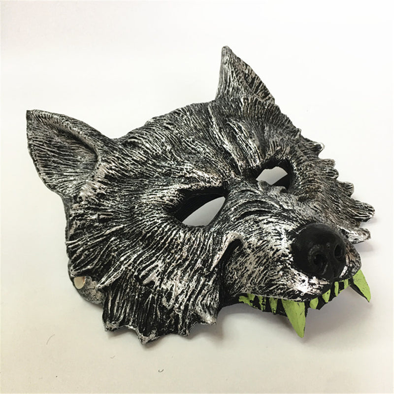 Halloween Wolf Mask Masquerade Costume Night Party Dress Up