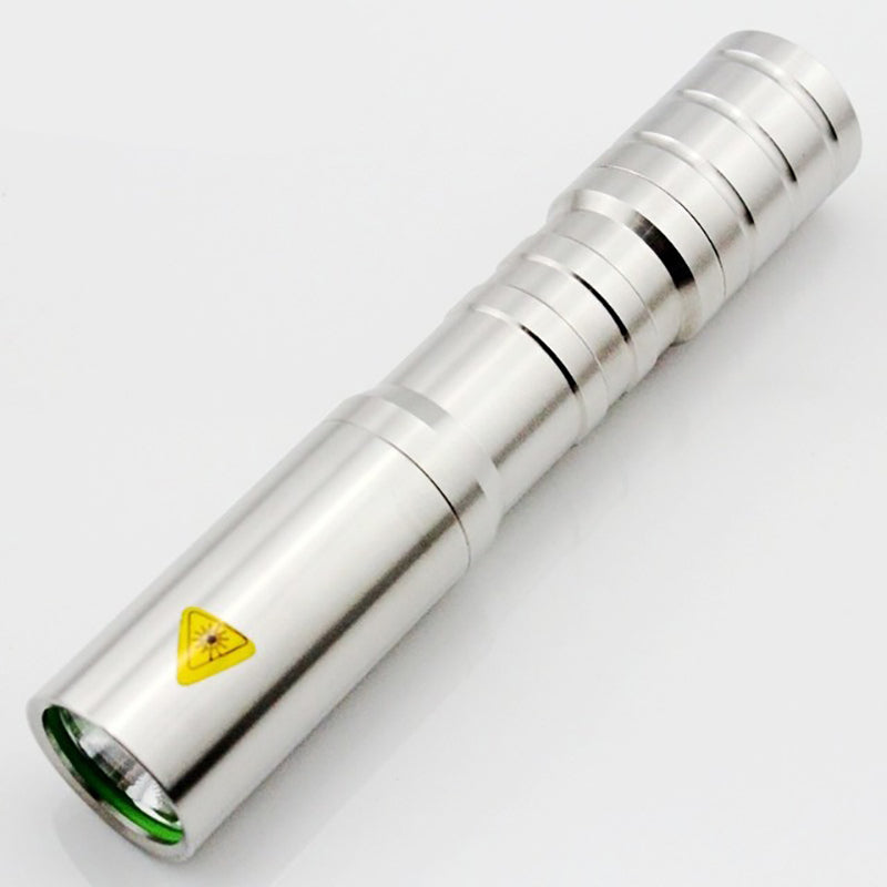 Yupard Q5 600LM 3Modes Stainless Steel Tactical Mini LED Flashlight 18650
