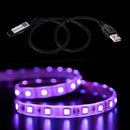 LUSTREON 45CM Max 45WUSB Mini 4Pins LED RGB bluetooth Strip Light APP Controller DC5V