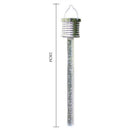 4PCS 19CM Solar Power Light Control Waterproof Colorful LED Lawn Holiday Night Lamp for Yard Garden