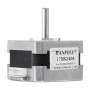 HANPOSE 17HS2408 28mm Nema 17 Stepper Motor 42 Motor 42BYGH 0.6A 12N.cm 4-lead For CNC Laser 3D Printer Motor