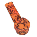 Portable Silicone Pipe Smoker Pipe Herb Unbreakable Silicone Tube Toba-cco Weed Pipe