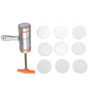 9 Mode Card Stainless Steel Manual Noodle And Pasta Maker Press Spaghetti Kitchen Meat Press