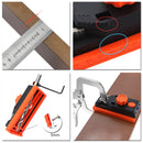 2 in 1 Pocket Hole Jig 6/8/10/12mm Doweling Jig Kit Carpentry Locator Hole Drill Guide DIY Woodworking Tools With Box