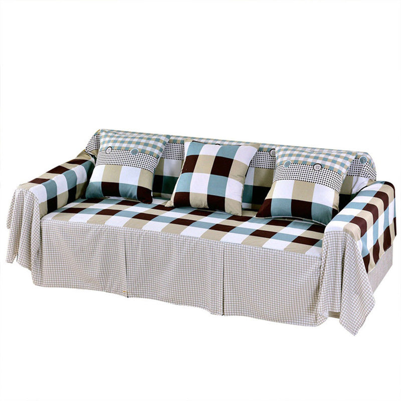 1/2/3/4 Seaters Sofa Easy Slipcover Stretch Protector Washable Soft Couch Chair Covers Protector