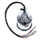 Motorcycle LCD Odometer Multifunctional Fuel Gauge Headlight Turn Signal Display Meter