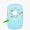 Mini Portable Fan Handheld Air Cooling Fan Summer Cooler Fan Lithium Battery USB Rechargable Fan