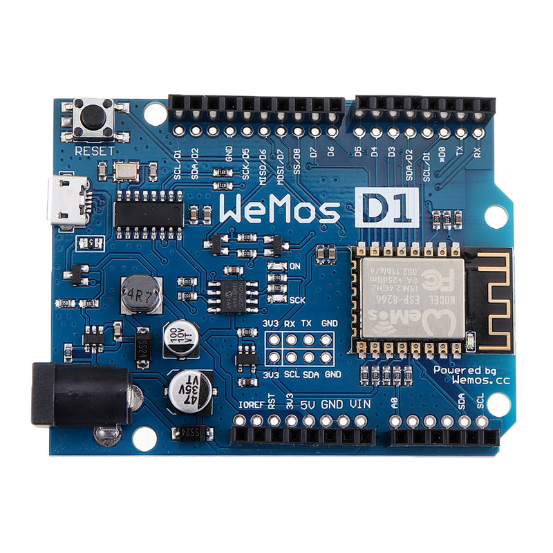 Geekcreit D1 R2 WiFi ESP8266 Development Board Compatible  UNO Program By  IDE