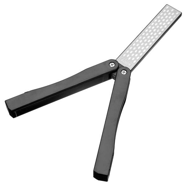 400&600 Grit Two Sided Sharpen Stone Diamond Outdoor Sharpening Whetstone Sharpener