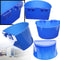 1PCS Blue Hanging Water Feeder Cage Cups Animals Food Dish Bowls Pet Water Bowl