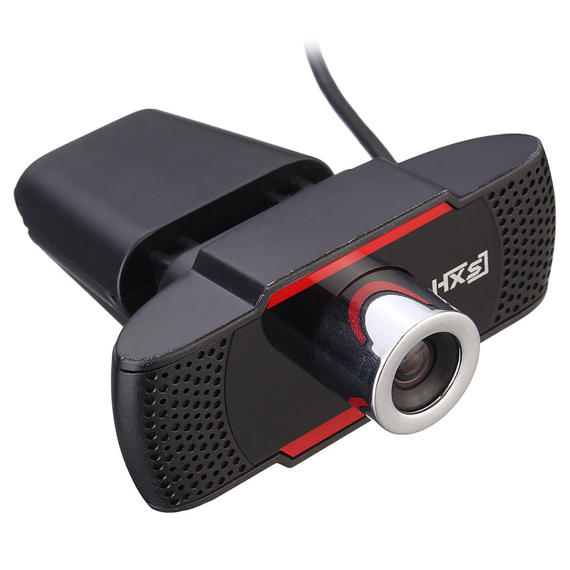 Original HXSJ S30 Foldable 720P HD Webcam Computer Camera with Sound-absorbing Microphone Mic
