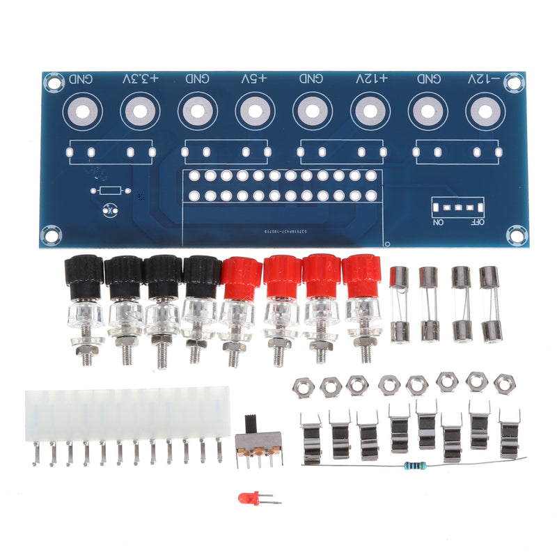 Geekcreit XH-M229 Desktop Computer Chassis Power Supply ATX Transfer Board Power Take off Board Power Output Terminal Module DIY Kit