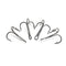 ZANLURE 100 Pcs Fishing Hook 0.7/1.1mm Diameter Sharpened Fishing Jig Fishing Tackle